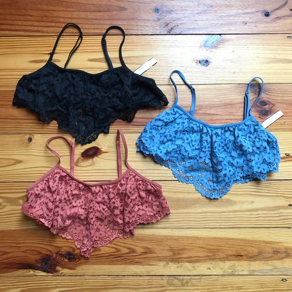 Victoria’s Secret Bandeau Lace Bralette, NWT, M - Picture 1 of 14